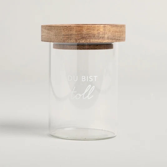 Eulenschnitt Mini Vorratsglas "Du bist toll" – Bild 4