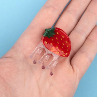 Coucou Suzette Mini Haarklammer Strawberry – Bild 2
