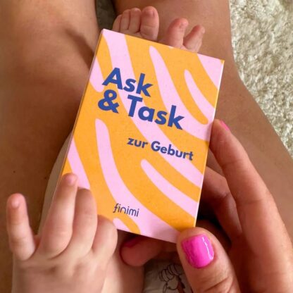 Ask & Task Kartenset "Zur Geburt" – Bild 2