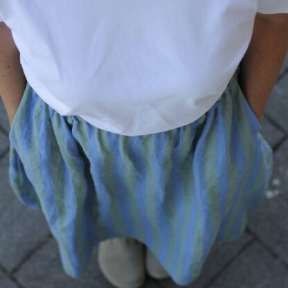 trötrö Leinenrock Women "Stripes" – Bild 3