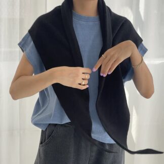 Le bon shoppe - Cashmere Shawl Black