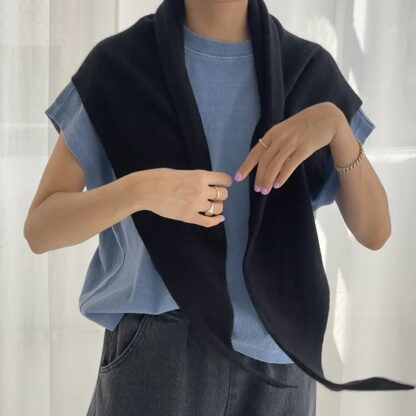Le bon shoppe - Cashmere Shawl Black