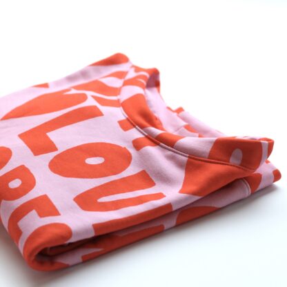 trötrö Cropped "LOVE MORE" Sweater – Bild 2