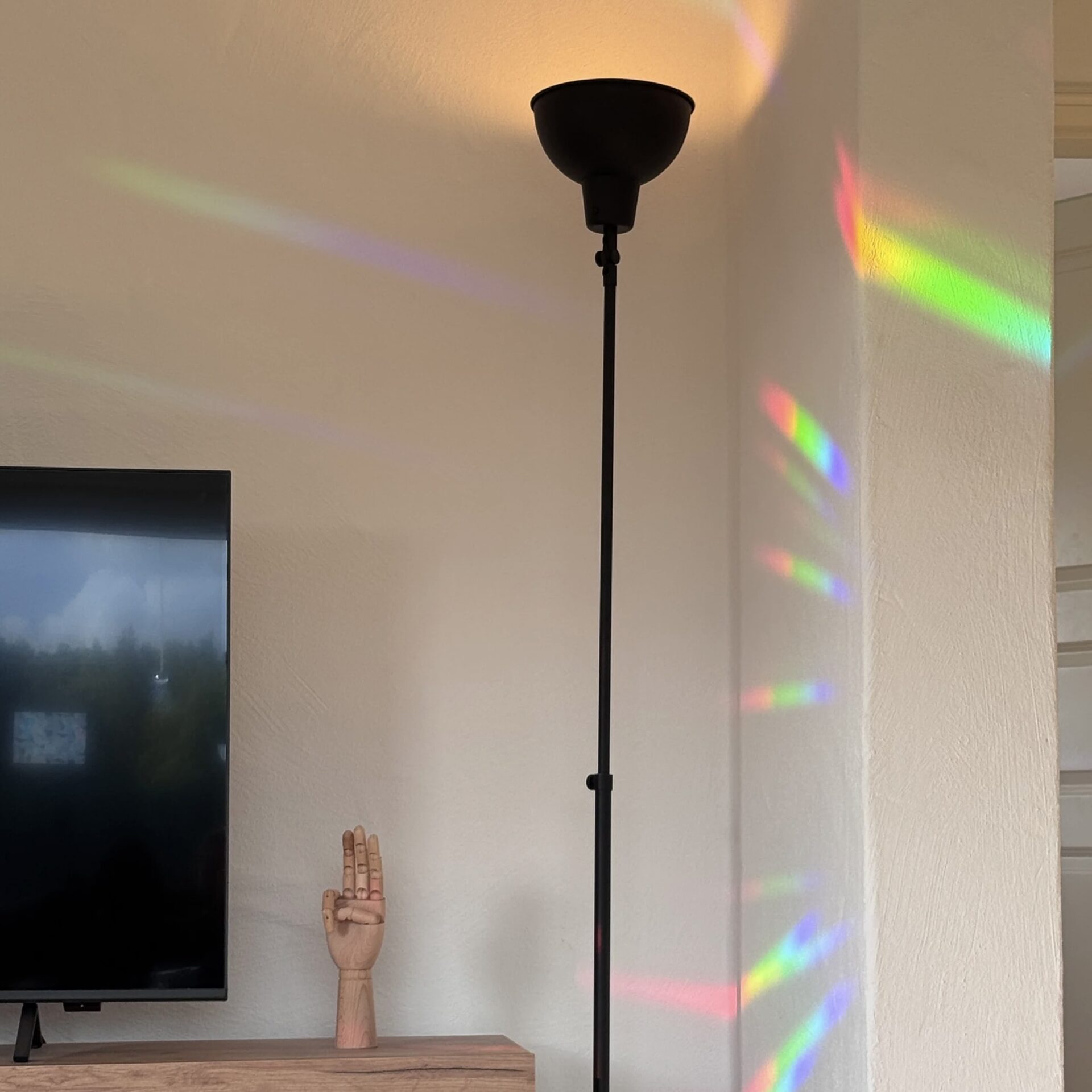 Regenbogensticker Funken – Bild 3