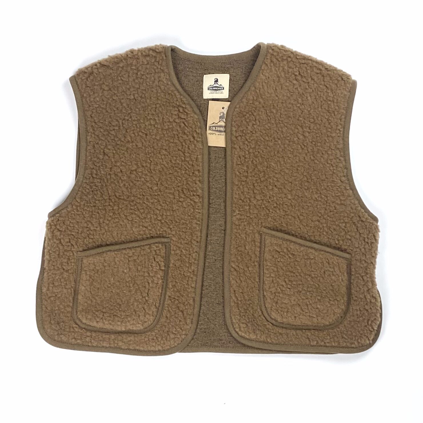 Coldbreaker Wollweste "Braun"