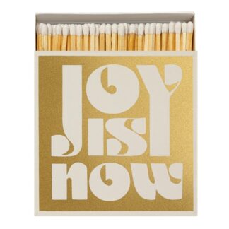 Archivist Gallery Zündhölzer JOY IS NOW