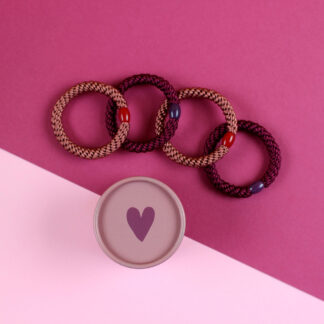 Haargummi-Set in Box