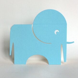 Klappkarte ELEPHANT