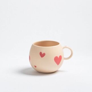 Cozy Hearts Kugeltasse