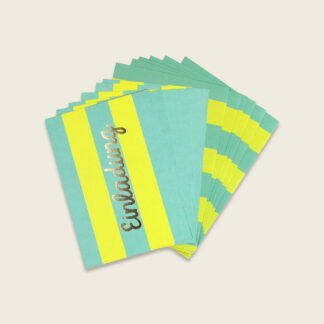 Ava & Yves Einladungskarten-Set