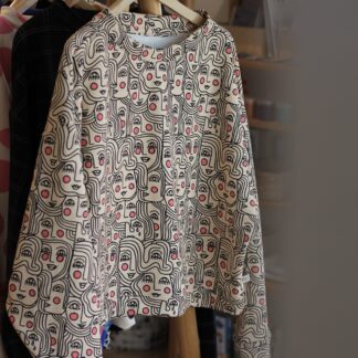 trötrö Cropped "FEMINEA" Sweater