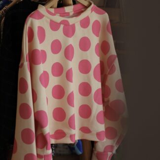 trötrö Cropped "BUBBLE GUM" Sweater