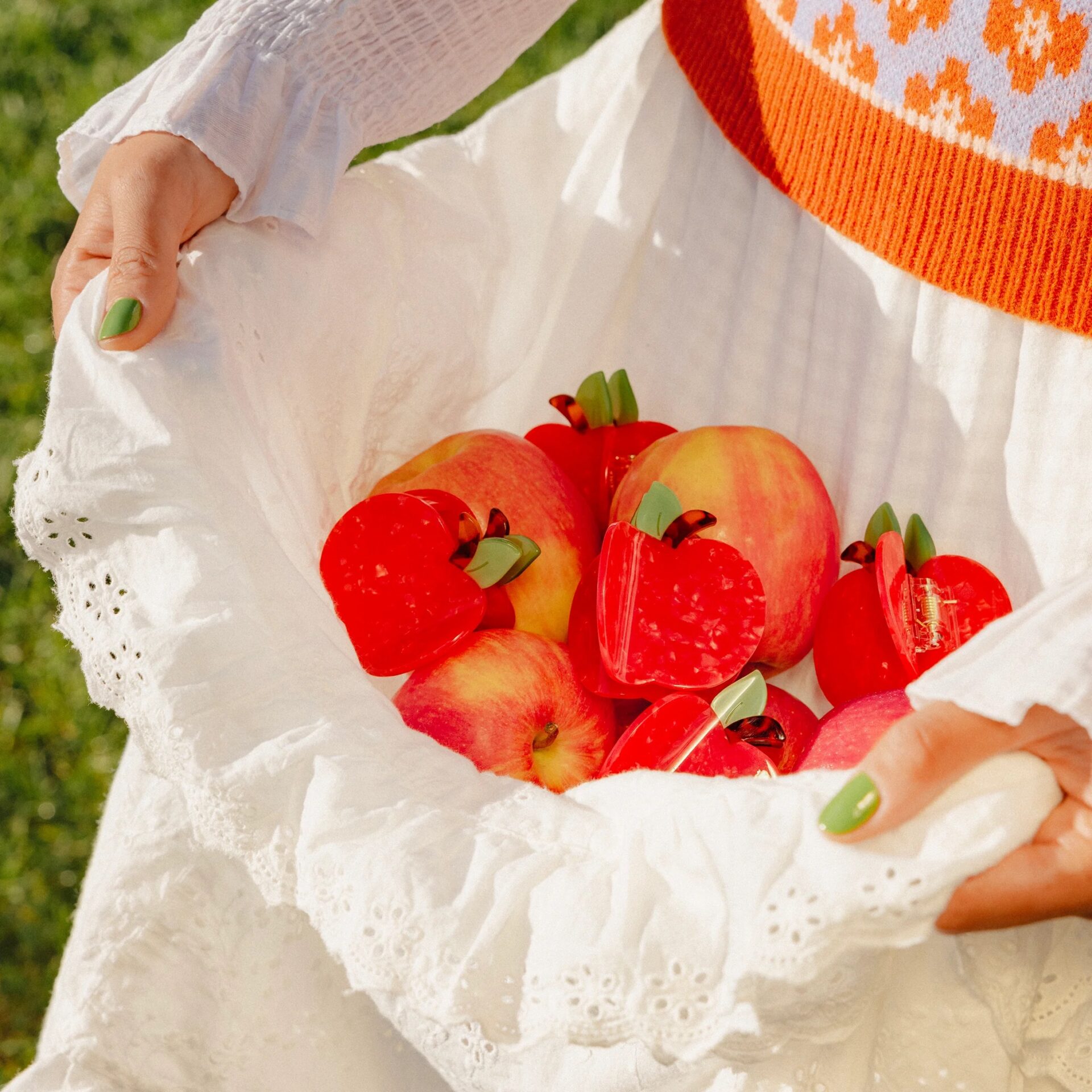 Coucou Suzette Haarklammer Apple – Bild 3