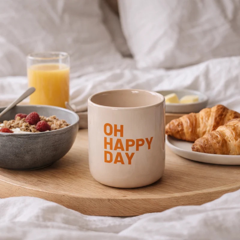 Herr & Frau Hempel Becher "OH HAPPY DAY"