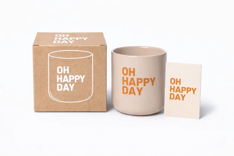 Herr & Frau Hempel Becher "OH HAPPY DAY" – Bild 3