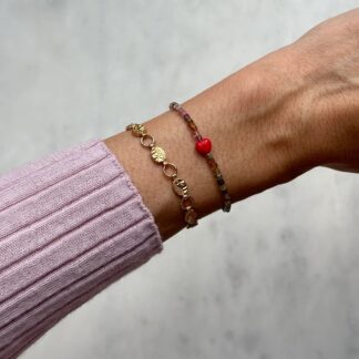 You are loved "September Sweetness" Armband